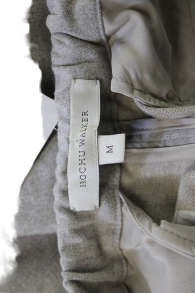 Brochu Walker Womens Ankle Dress Pants Gray Designer Size M