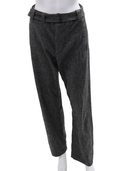 Zara Women Dress Pants Dark Gray Classic Size XS
