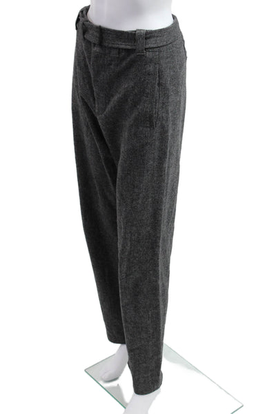Zara Women Dress Pants Dark Gray Classic Size XS