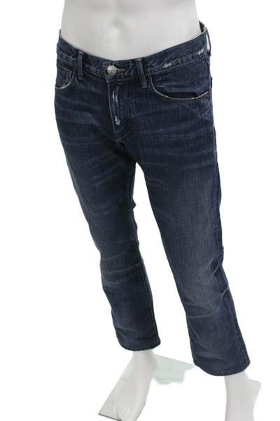 Agave Mens Dark Blue Straight Cotton Jeans Size 31