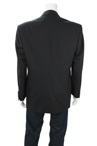 Joseph Abboud Mens Tuxedo Blazer Black 100% Wool Big Tall Size 43