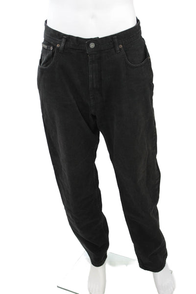 Calvin Klein Mens Black 100% Cotton 90s Jeans Size 34