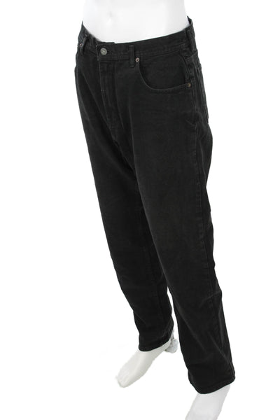 Calvin Klein Mens Black 100% Cotton 90s Jeans Size 34