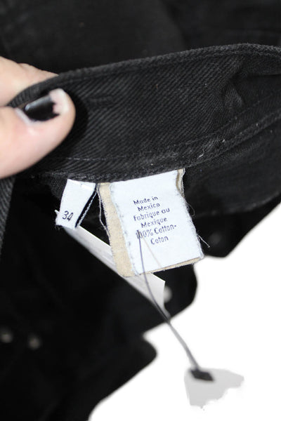 Calvin Klein Mens Black 100% Cotton 90s Jeans Size 34