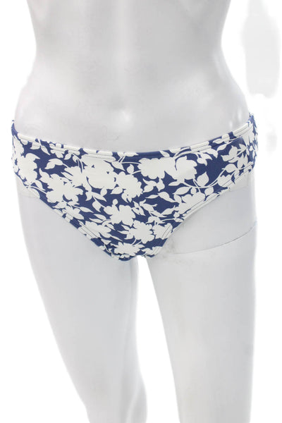 Michael Michael Kors Womens Blue Floral Bikini Bottoms Size S