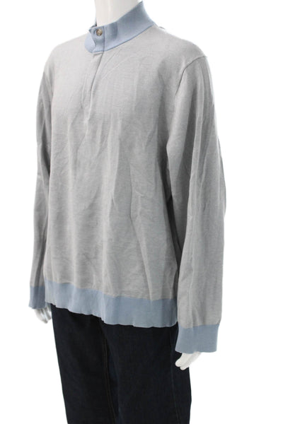 The Men's Store at Bloomingdale's Mens Pullover Gray Cashmere Size 2XL