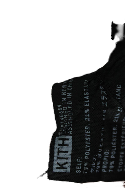 Kith Mens Boxer Brief Solid Black Polyester Elastane Size S