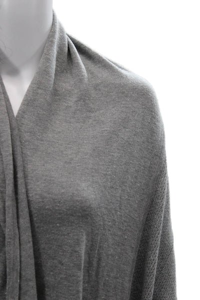 Lululemon Womens Pockets Shawl Scarf Gray Size OS