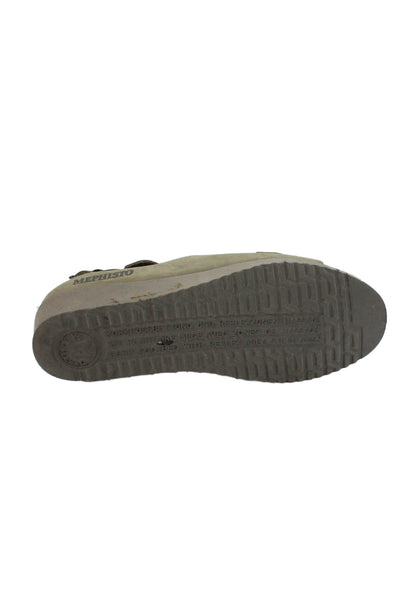 Eileen Fisher Womens Wedge Heel Ankle Strap Espadrilles Sandals Black Size 9.5