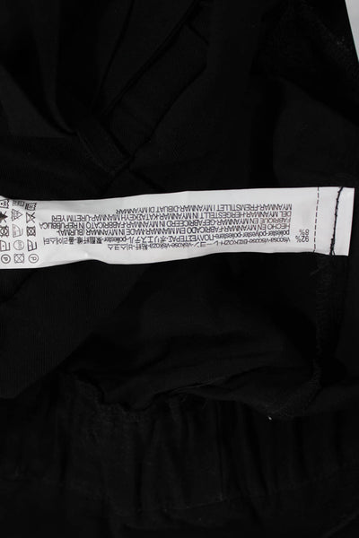 Trf Collection Zara Womens Ankle Paperbag Black Pants Drawstring Size XS