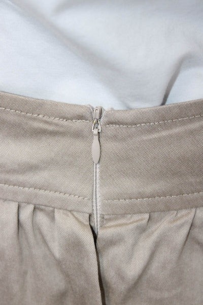 Callula Lillibelle Womens Beige Straight Pencil Skirt Knee Length Size 6