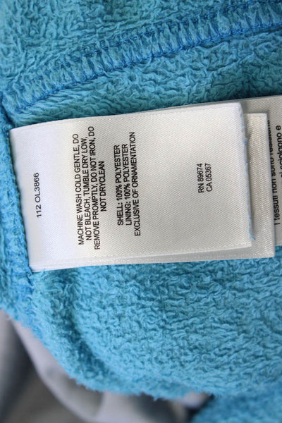 Mountain Hard Wear Womens Windbreaker Light Blue Polyester Zip Collared Size S