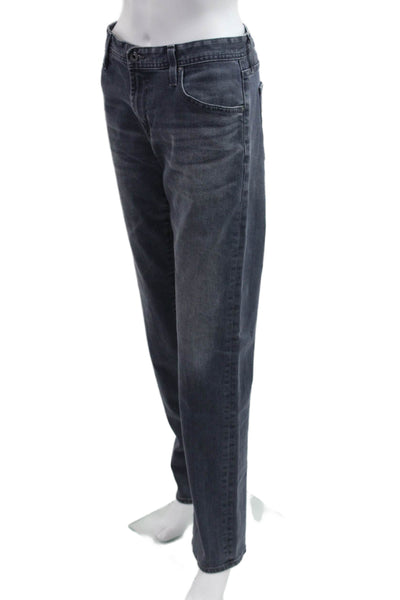 AG Adriano Goldschmied Mens Straight Dark Gray Jeans Size 32