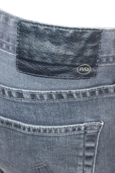 AG Adriano Goldschmied Mens Straight Dark Gray Jeans Size 32