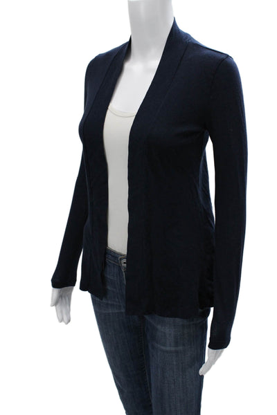 J Crew Womens Dark Blue Cardigan Long Sleeve Size XS