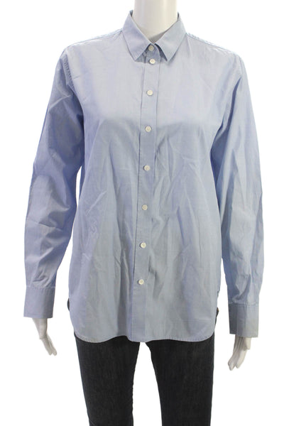 Everlane Mens Light Blue Cotton Button-Down Shirt Long Sleeve Size 4