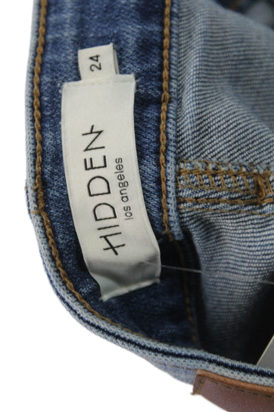 Hidden Women Light Blue Bootcut Flare Jeans Size 24