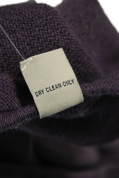 Beyond Threads Womens Pencil Skirt Purple Alpaca Acrylic Knee Size One Size