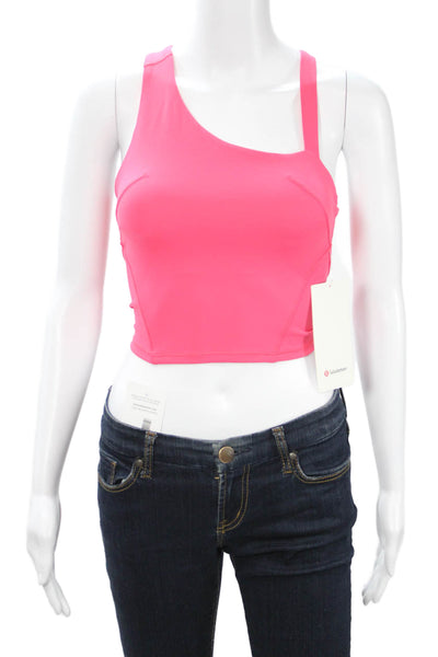 Lululemon Women Cropped Pink Tank Sleeveless Size 0