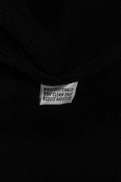 St. John Evening Marie Gray Women Straight Pencil Skirt Black Polyester Size 10