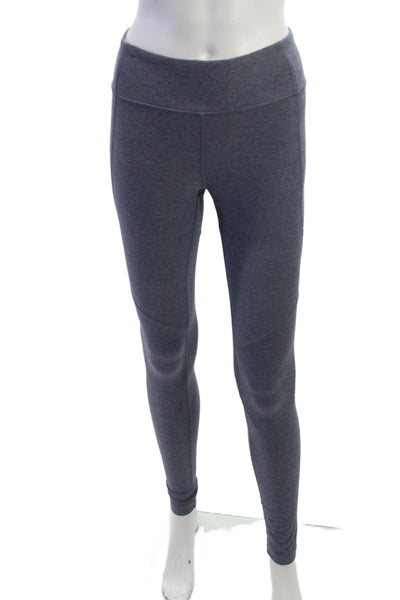 Outdoor Voices Womens Ankle Leggings Dark Gray Polyester Spandex Size S