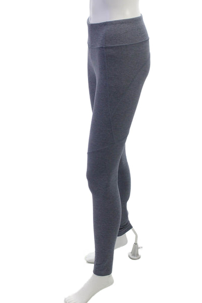 Outdoor Voices Womens Ankle Leggings Dark Gray Polyester Spandex Size S