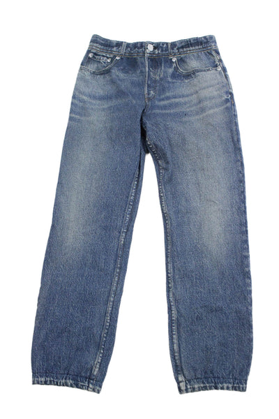 Rag & Bone Girls Elastic Waist Tapered Leg Jogger Pants Blue Size 9/10