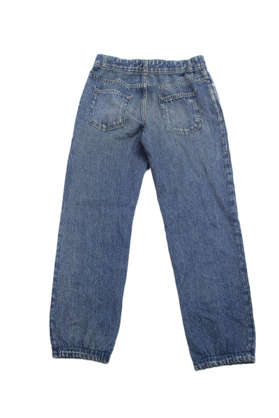 Rag & Bone Girls Elastic Waist Tapered Leg Jogger Pants Blue Size 9/10