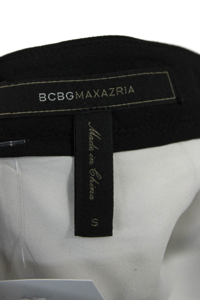 BCBGMAXAZRIA Womens Mini Pencil Skirt Beige Size S