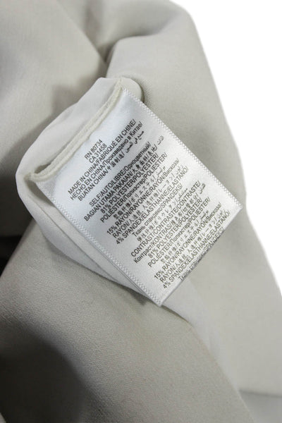 BCBGMAXAZRIA Womens Mini Pencil Skirt Beige Size S
