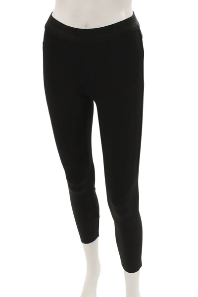 J Brand Women Ankle Jeggings Black Zip 24in Inseam Size XS
