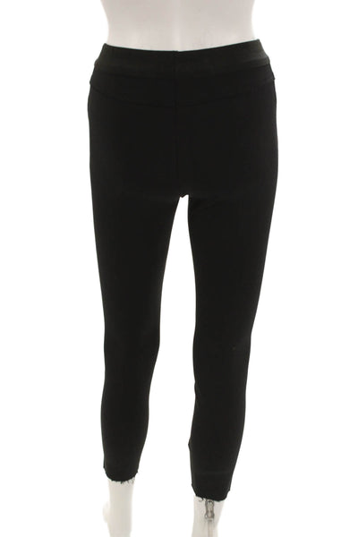 J Brand Women Ankle Jeggings Black Zip 24in Inseam Size XS