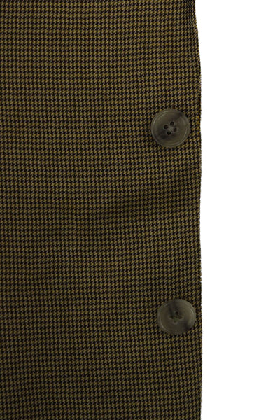 Ermenegildo Zegna Mens Brown Check Suit Jacket Rayon Bemberg Size 50