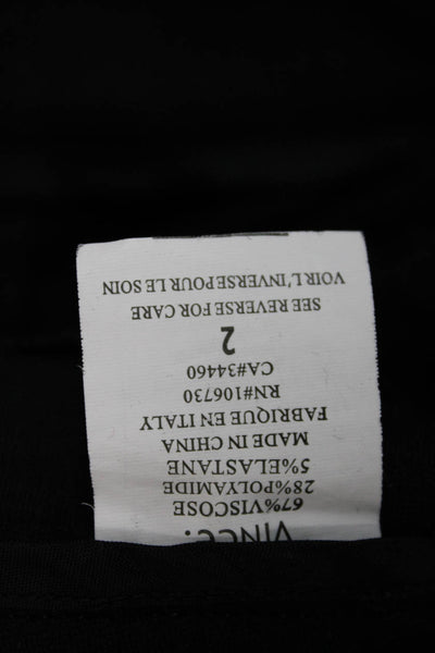 Vince Women Black Jegging Button Inseam 30 Size 2