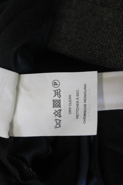 J Crew Mens Ankle Dress Pants Dark Gray Wool Size 32