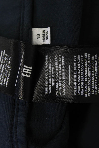 7 For All Mankind Mens Chino Pants Dark Blue Button Fly Size 30