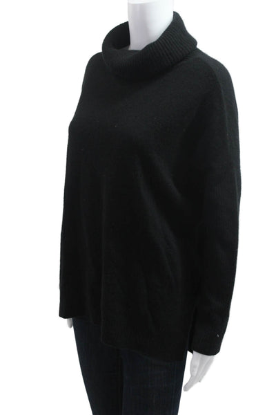 Minnie Rose Women Turtleneck Cashmere Pullover Sweater Size M
