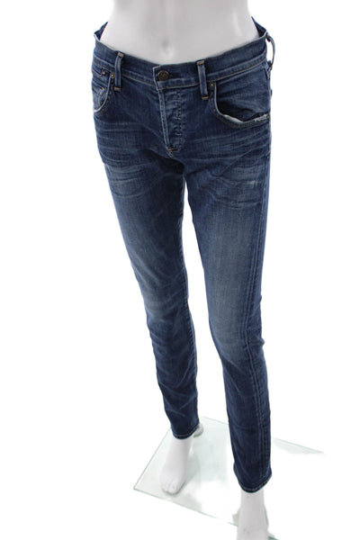 Citizens of Humanity Women Skinny Dark Blue Jeans Size 25