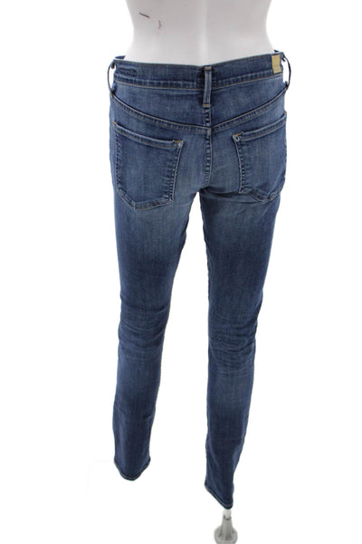 Citizens of Humanity Women Skinny Dark Blue Jeans Size 25