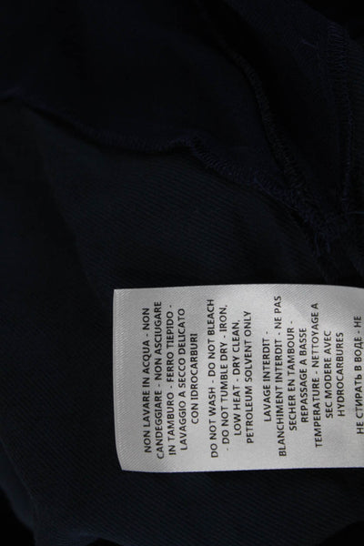 Stella McCartney Womens Shift Dress Dark Blue 3/4 Sleeve Knee Length Size L
