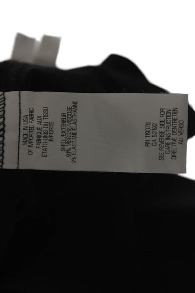 Helmut Lang Women Black Ankle Leggings Designer Size PP