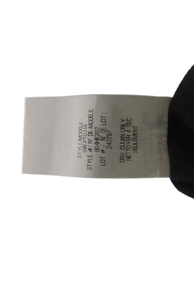 Helmut Lang Women Black Ankle Leggings Designer Size PP