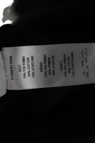 Opening Ceremony Womens Black Dress Pants Polyamid Cotton Elastane Size 0