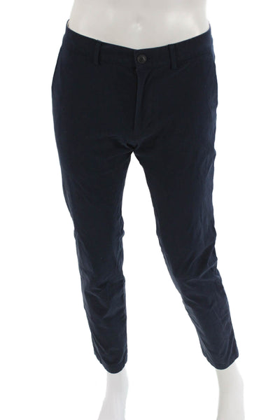 Club Monaco Mens Chino Ankle Dress Pants Dark Blue Size 30
