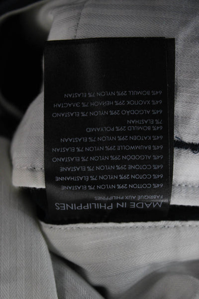 Club Monaco Mens Chino Ankle Dress Pants Dark Blue Size 30