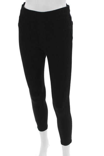Spanx Women Ankle Jeggings Black Petites Size S