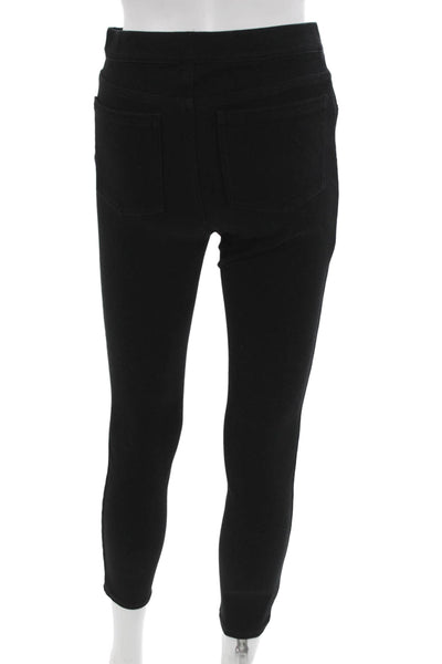 Spanx Women Ankle Jeggings Black Petites Size S