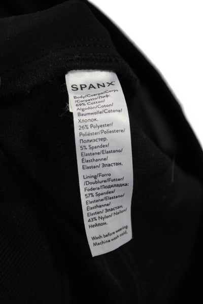 Spanx Women Ankle Jeggings Black Petites Size S