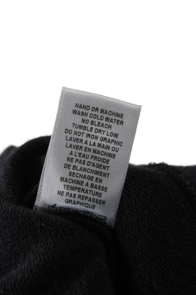Spiritual Gangster Womens Dark Gray Pullover Sweatshirt Crew Neck Graphic Size S