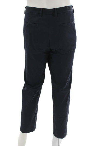 Theory Mens Dark Blue Ankle Dress Pants Size 36